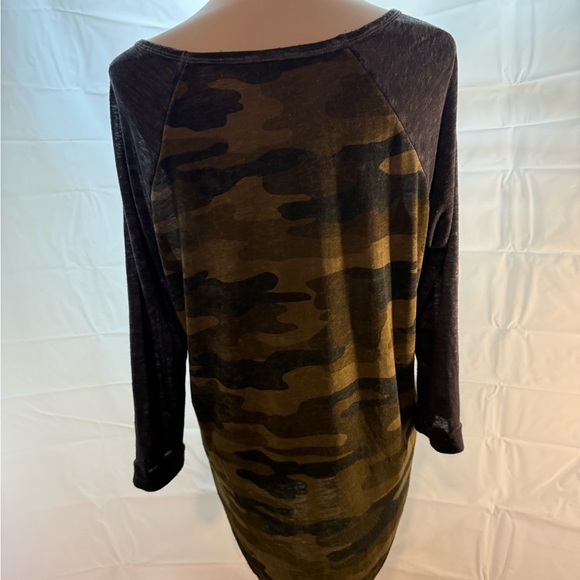 Lucky Brand Camouflage Long Sleeve Tee - Picture 2 of 7
